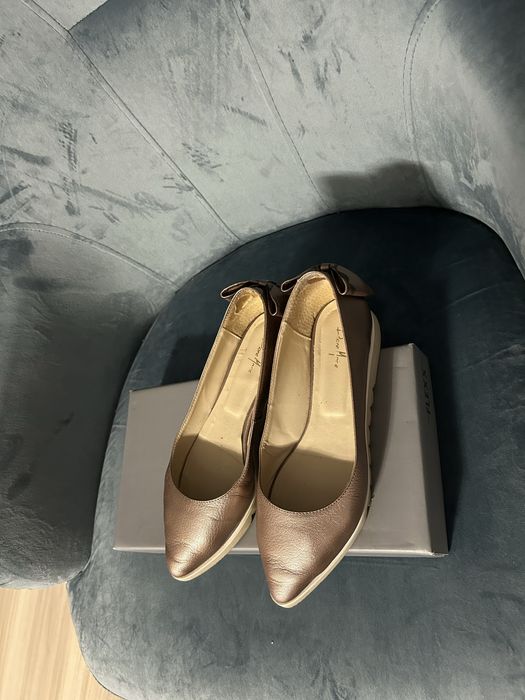 Balerini Diane Marie atelier realizati manual marime 37 piele naturala