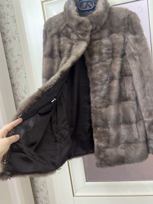 Шуба норковая (қоңыр түс)