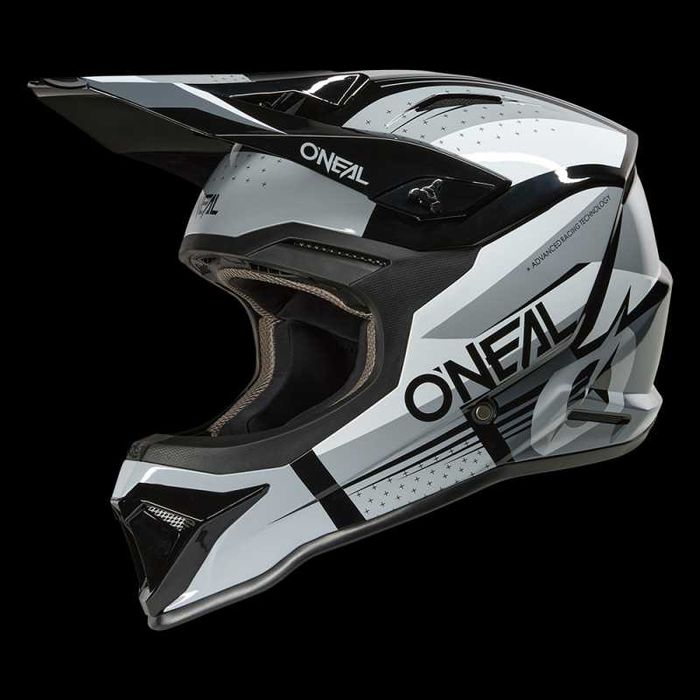 Каска O'NEAL 1SERIES RC Black/Gray V.26