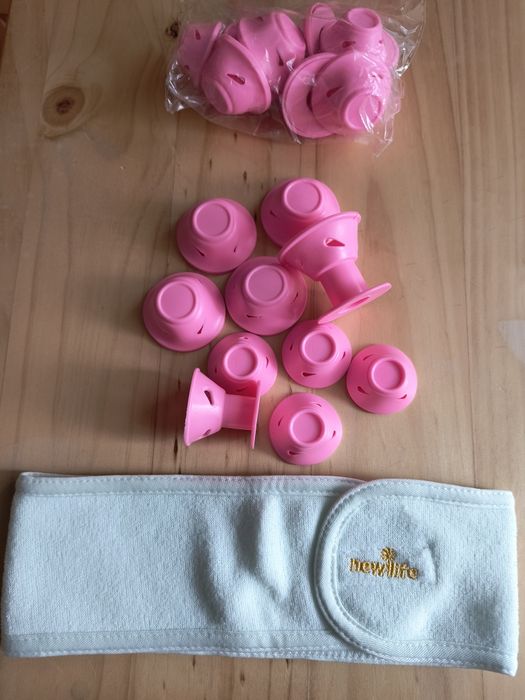 Силиконови ролки за коса с подарък