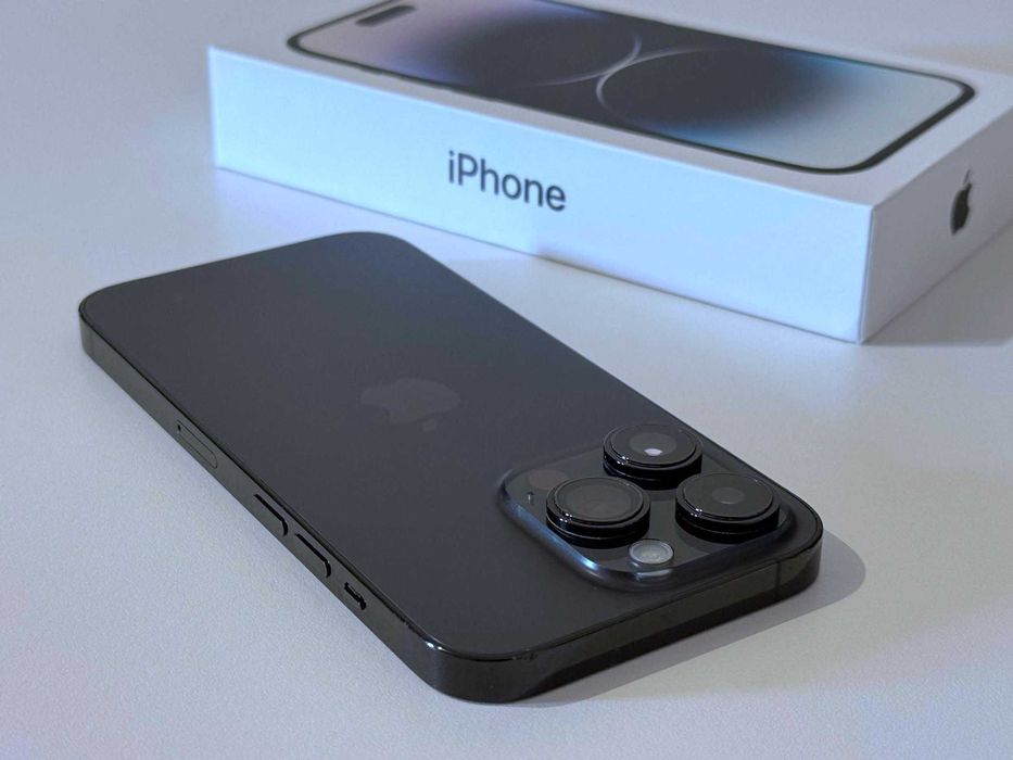 Бартер! Oтличен! iPhone 14 Pro Space Black (Черен)