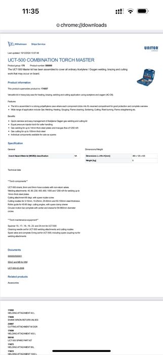 Set Autogen Unitor UCT-500 Master Kit – Complet, Profesional, NOU