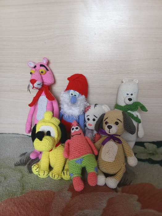 Продаются вязанные игрушки Амигуруми