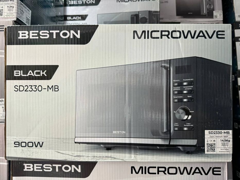 Микроволновая печь mikroto'lqinli pech mikravalnofka Beston SD2330MB