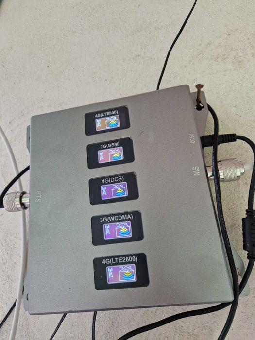 Amplificator semnal GSM 2G 3G 4G LTE - 800/900/1800/2100/2600 MHz