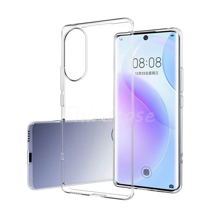 Huawei Nova Y70 / 9 SE / Плътен силиконов кейс гръб