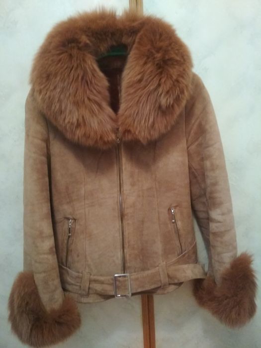 Куртка с натуральным мехом