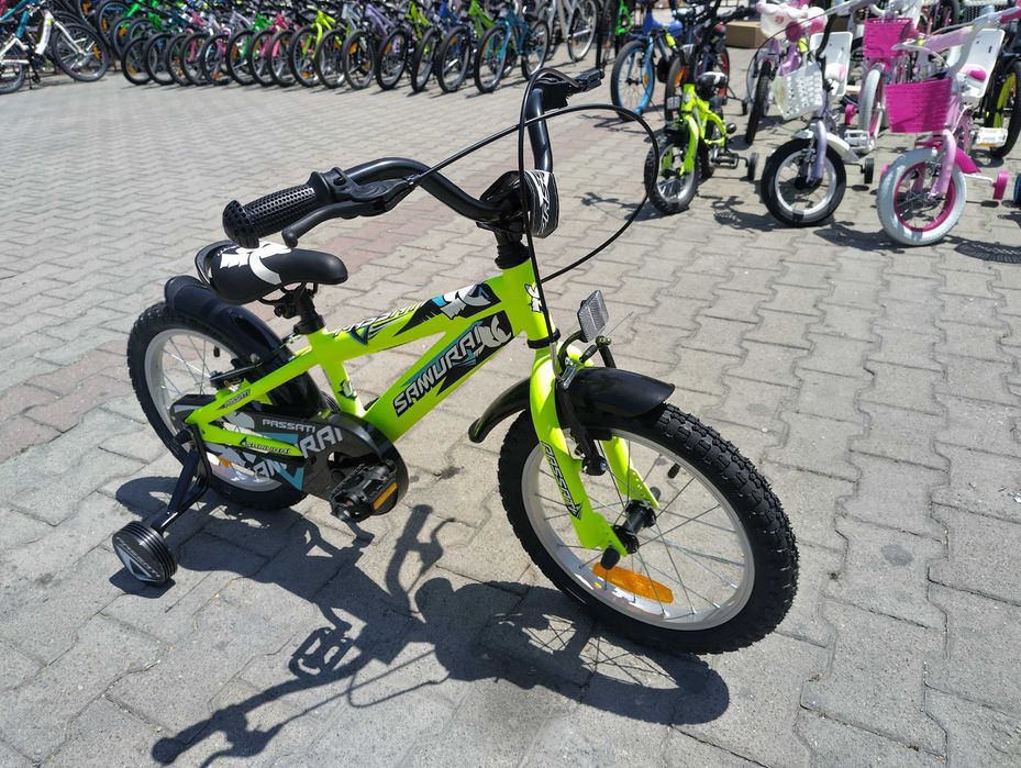 PASSATI Велосипед 16" SAMURAI жълт