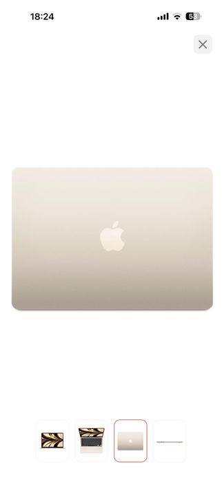 Ноубук MacBook Air13