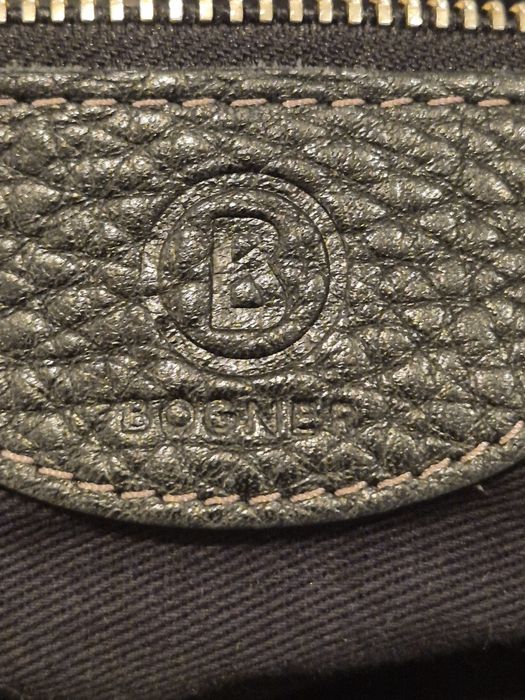 Geanta din piele Bogner in stare impecabilă