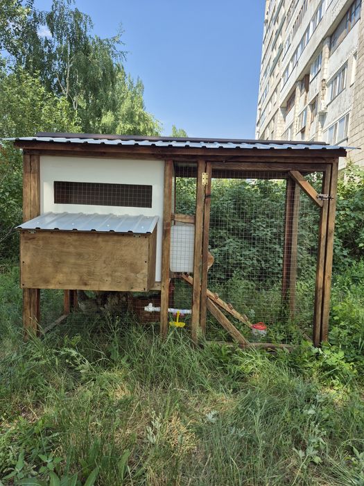Курятник с автопоилкой