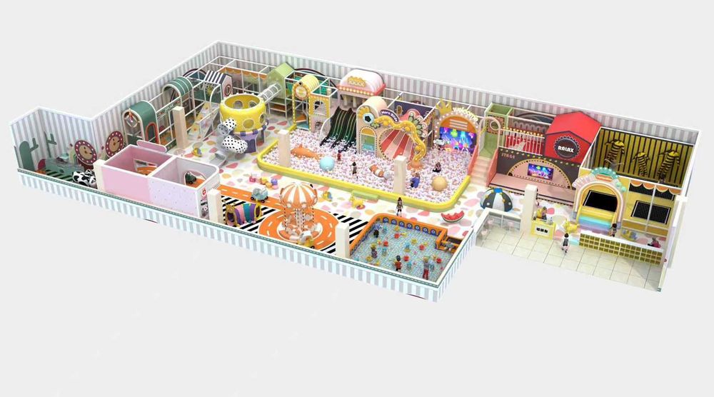 Детский лабиринт, детский игровой парк.