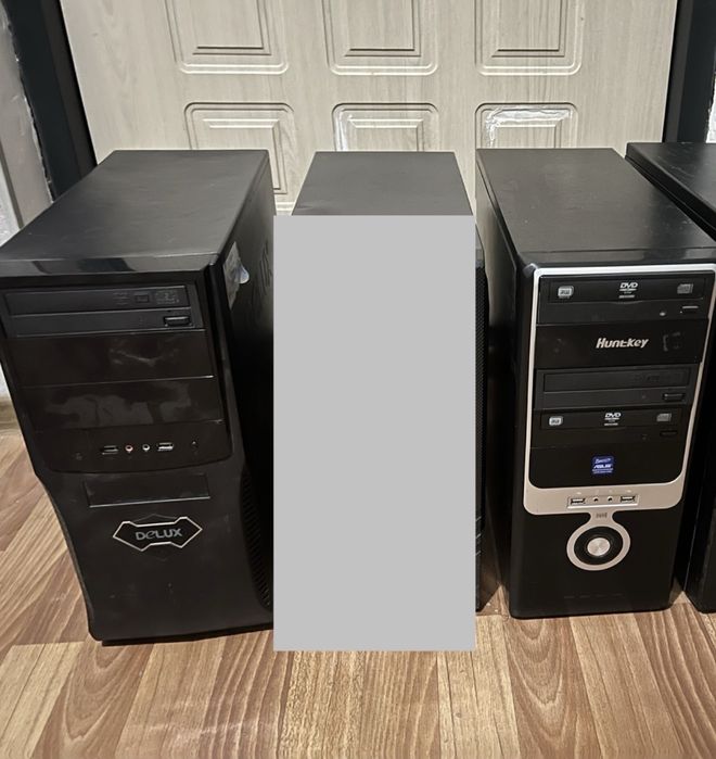 Процессоры, SSD, HDD, ОЗУ, Блоки питания, корпуса