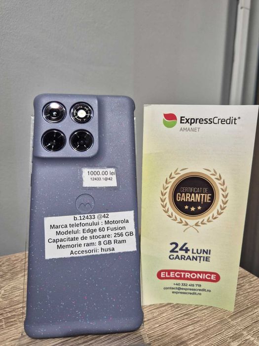 (AG42) Telefon Motorola Edge 60 Fusion B12433 - Garantie 2 ani!