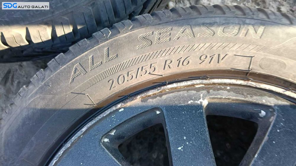 Set 4 Jante Roti Aliaj 205 55 16 R16 ET45 Volkswagen Passat B5.5 2001 - 2005 [M9582]