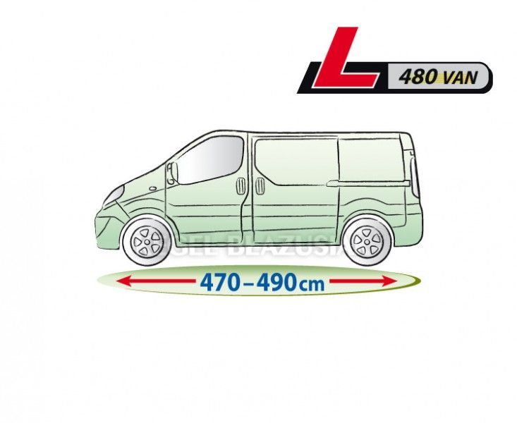 Prelata auto, husa exterioara Mobile Garage L Van lungime 470-490 cm