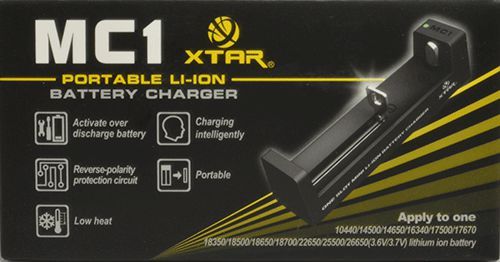 Incarcator acumulatori Li-Ion - XTAR MC1
