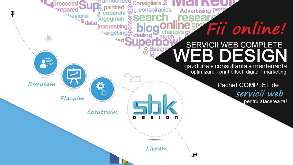 Creare site magazin online website de prezentare mententanta