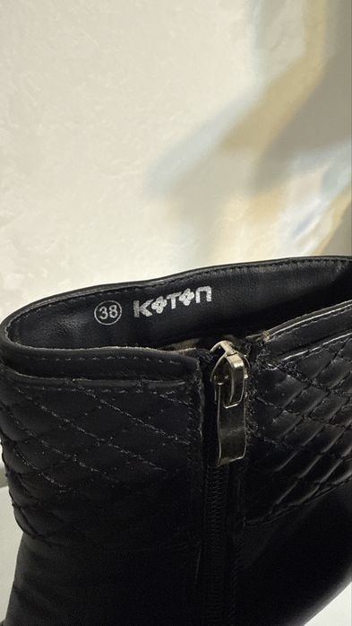 Сапоги 38 р-р бу Koton