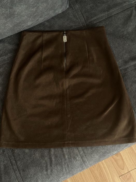 Юбка шорты кожаные