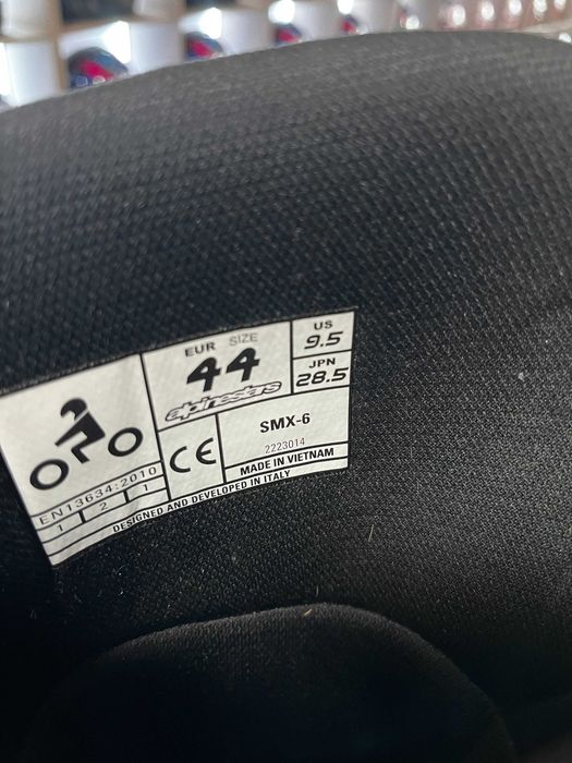 ТОП ЦЕНА Мото Ботуши за мотор ALPINESTARS SMX-6 V2 BLACK номер 44