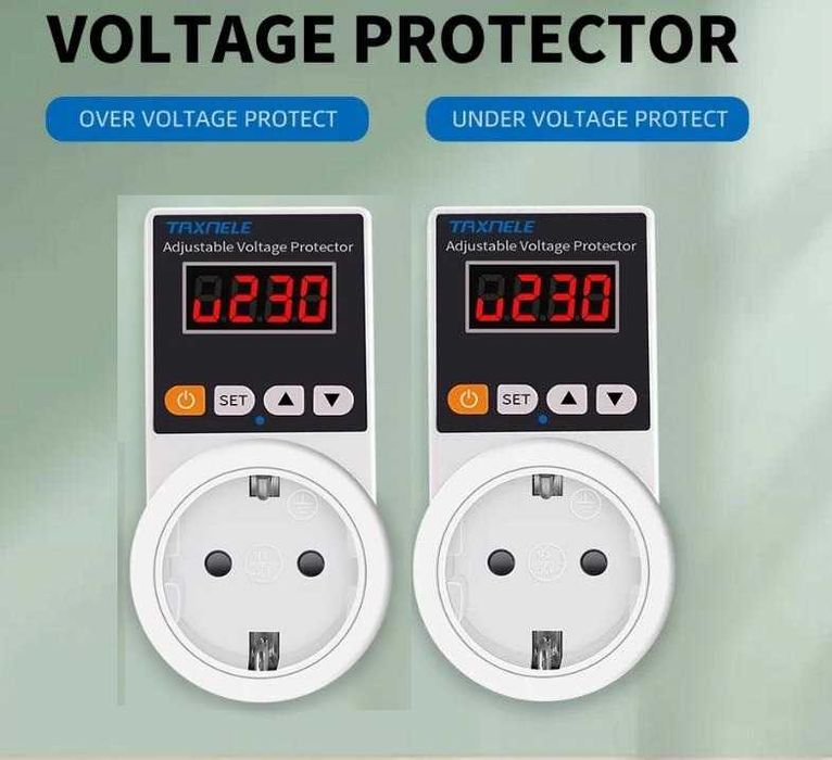 Волт Реле Защита от Пренапрежение Дисплей Програма АвтомВъзстановяване