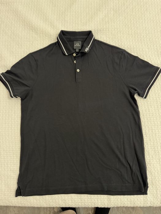 Мъжки тениски с яка Boss, Armani Exchange