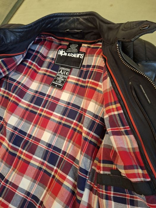 Geaca moto de piele Alpinestars Crazy Eight mărimea L