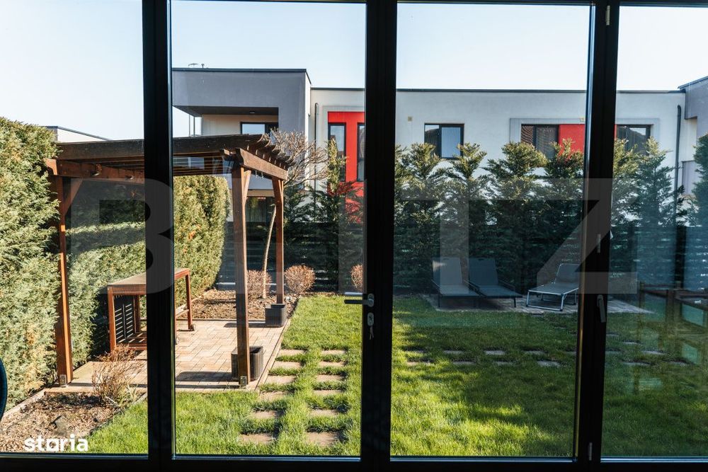 Casa individuala de inchiriat, 120 mp cu garaj si dorari moderne