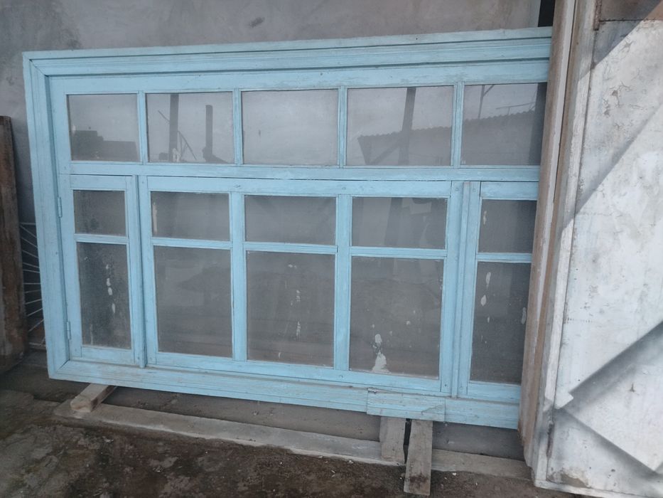 Двери и рамы в отличном состоянии