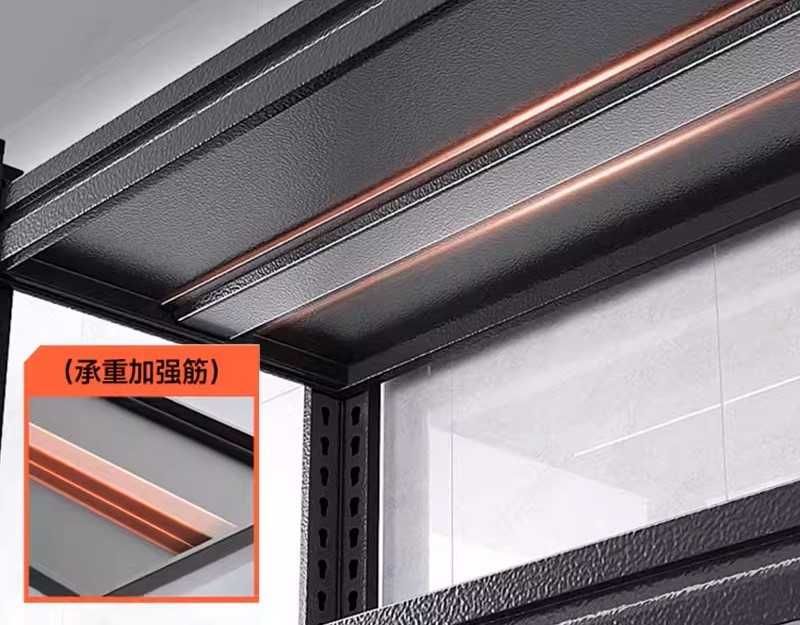 50kg ko‘taruvchi oshxona polkasi/Temir polka g‘ildirakli