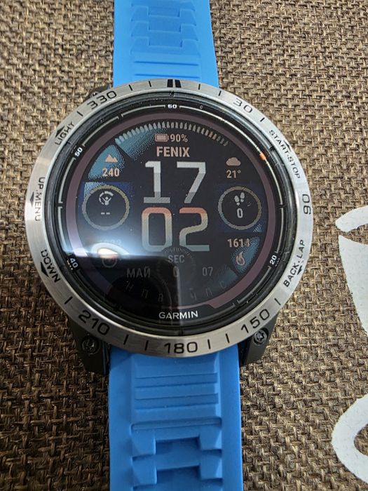 Часовник Garmin 7 finix 7 pro Solar