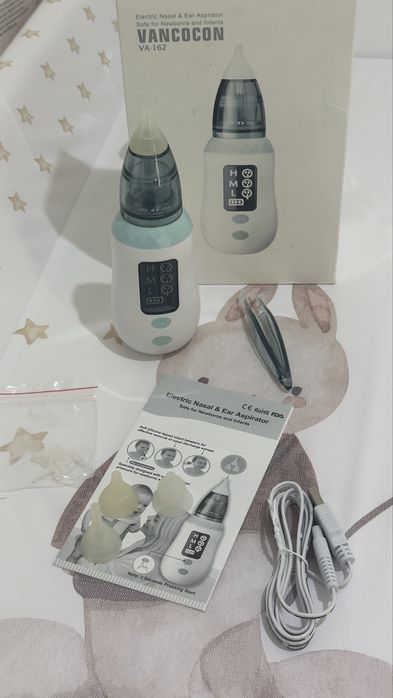 Aspirator Nazal și Auricular Electric Vancocon VA-162 - NOU - 3 Trepte