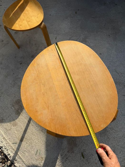 Люлеещ се стол с две  масички