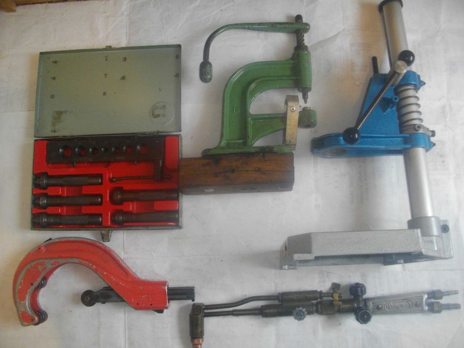 Тръборез 5" Преса Конусна дъска 22мм Оксиженен резак Стойка бормашина