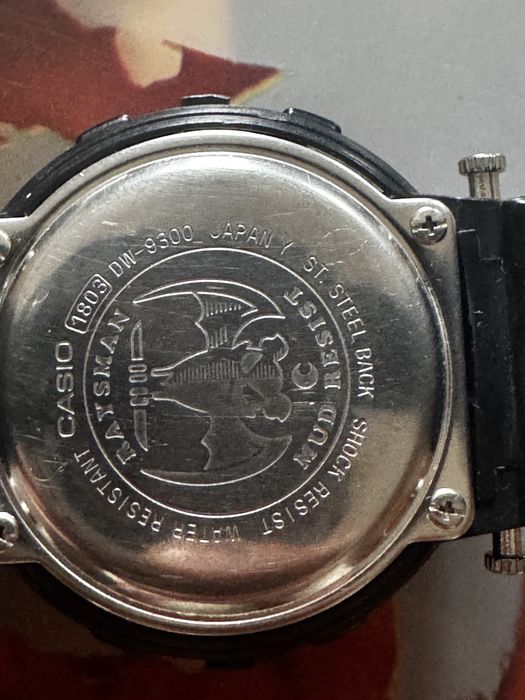 Casio G-Shock Raysman DW-9300 Tough Solar, original, funcțional.