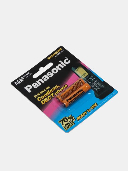 Panasonic аккумулятор для радиотелефона батарейки на домашний телефон