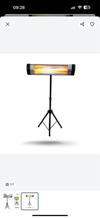 Sirius obogrevatel speral pechka