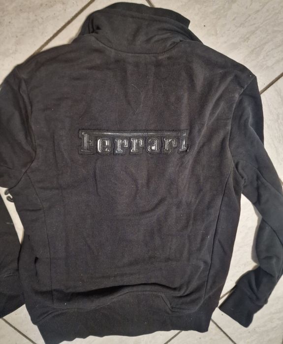 Puma Ferrari мъжко черно  горнище номер м