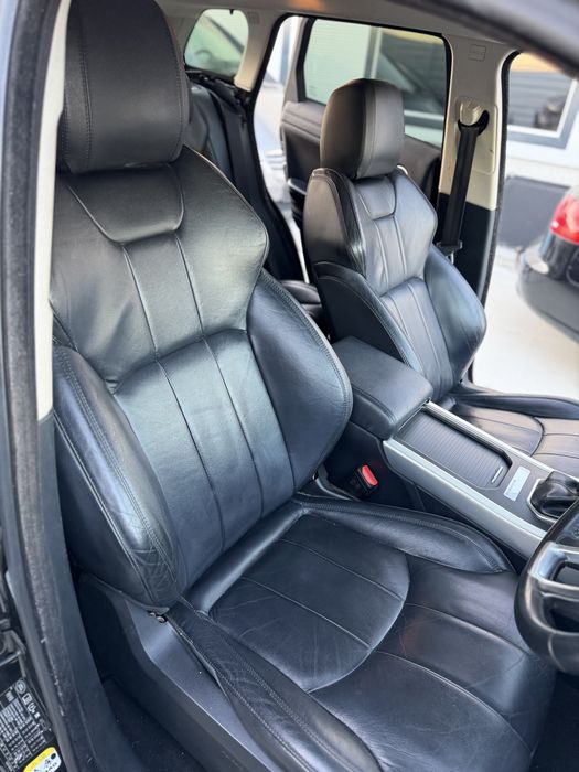 Interior din piele electric negru Range Rover Evoque 2017