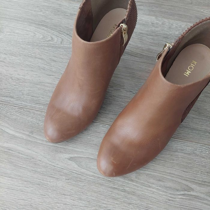 Естествена кожа боти kiomi,39