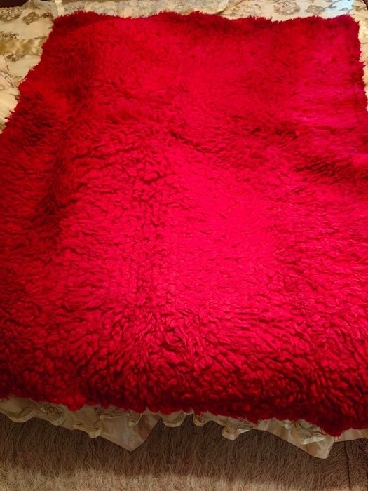 Китеници - 100% вълна, червени,  2бр.