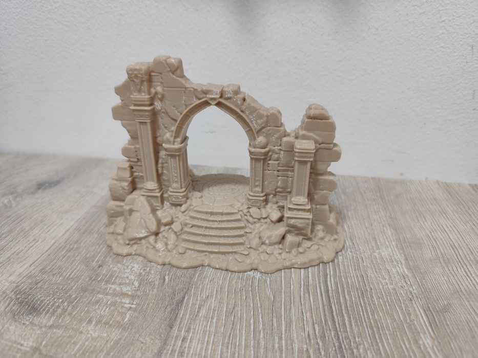 Decor acvariu ruine antice