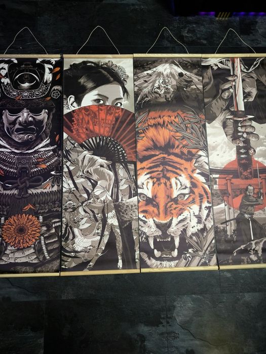 Decorațiune, Pergament Japonez,Chinez