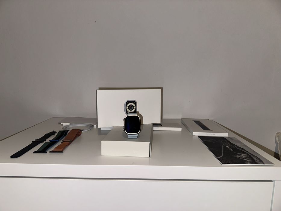 Apple Watch Ultra 1 | Factură+Full box+Garanție+Curele Originale