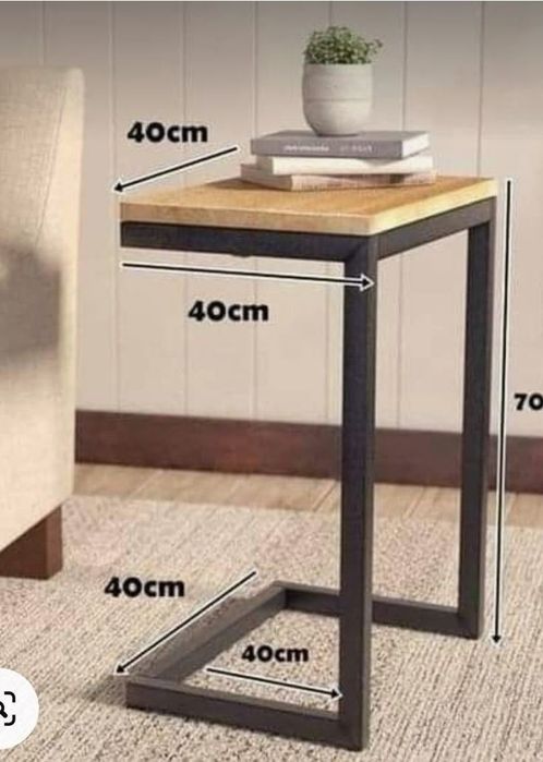 Divan uchun Loft Stol