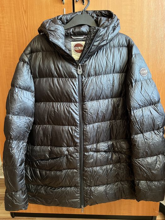 Geaca Colmar puf 48 xxl neagra cu gluga