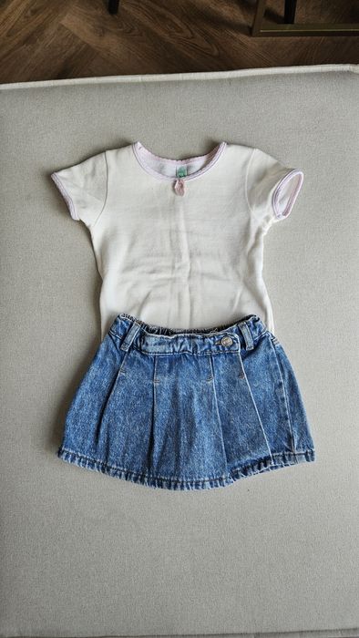 Дънкови пола-панталонки Zara Kids 98 см (2-3 г.)