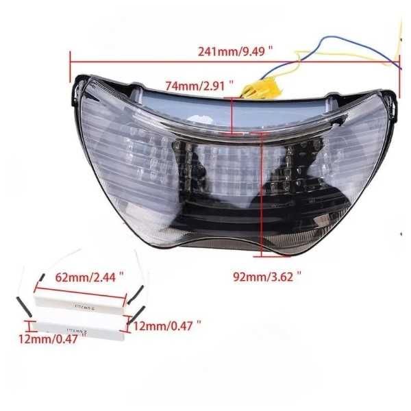 Lampa Stop Spate Led Honda CBR600 F4 1999 2000 CBR 600 F4I 2004 2005 2006 cu semnalizari A1562