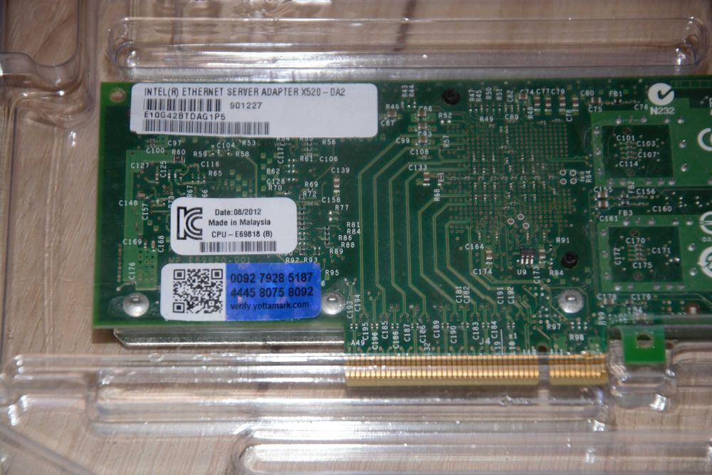 Placa retea Intel X520-DA2